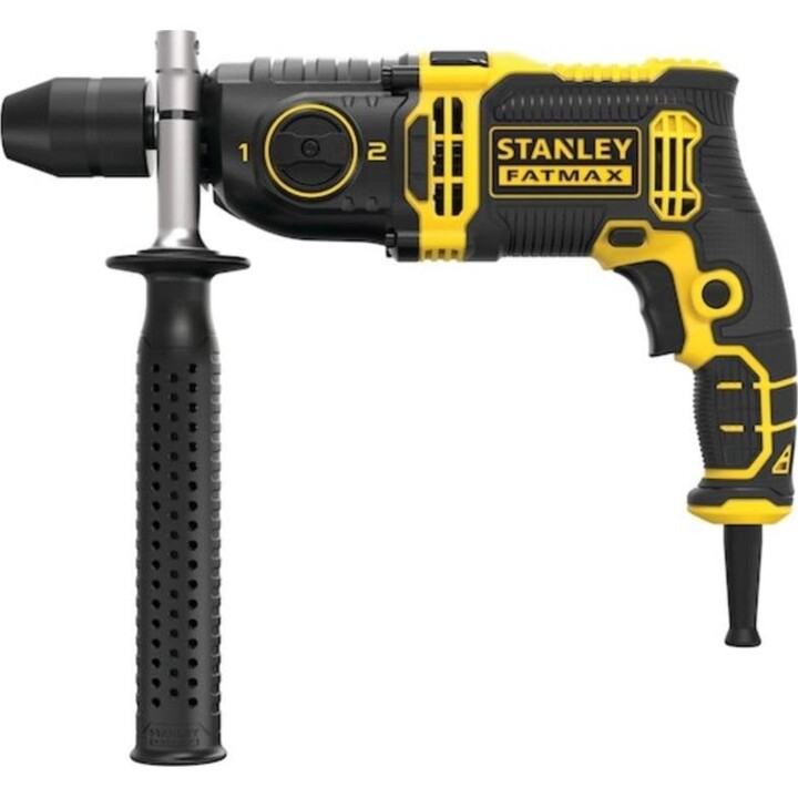 Stanley FATMAX FMEH1100K-QS Rotary Hammer 1100W 3200 RPM Black/Yellow