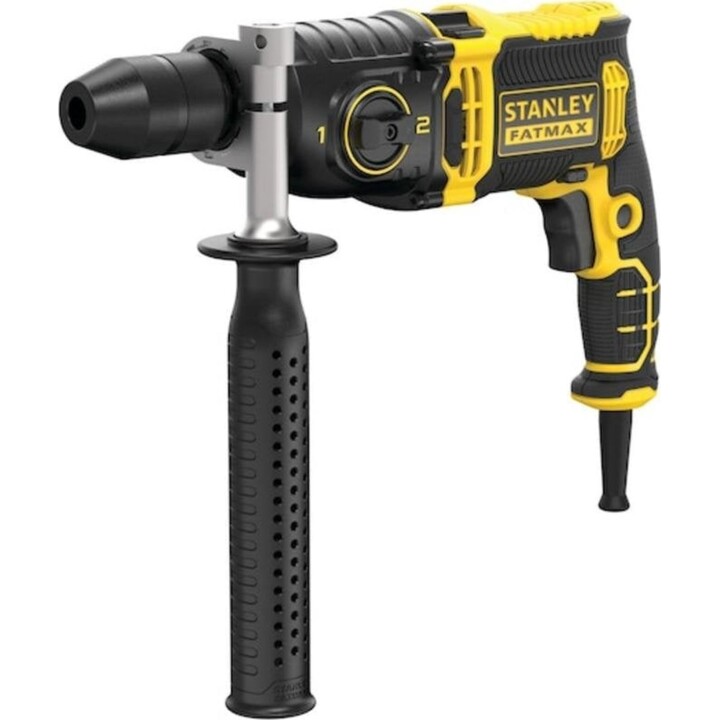 Stanley FATMAX FMEH1100K-QS Rotary Hammer 1100W 3200 RPM Black/Yellow