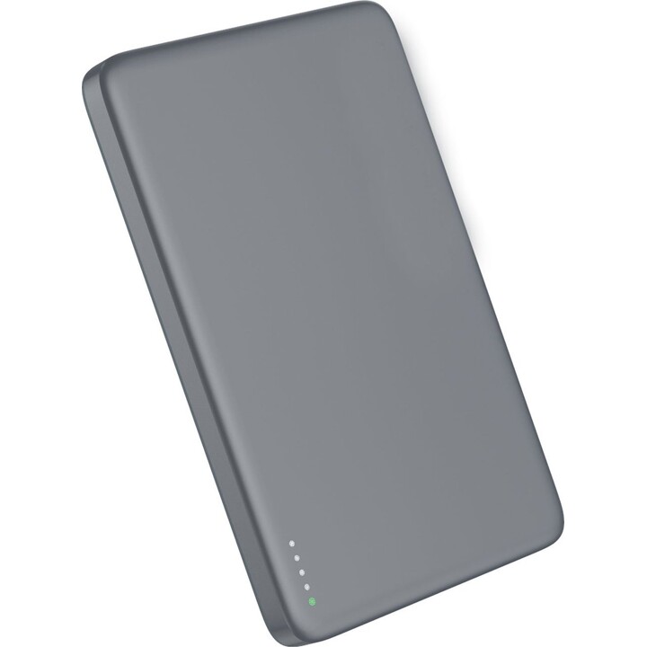 Valenta Powerbank MagSafe Ultra Slim 5.000 mAh Cinza 0 8719638588676