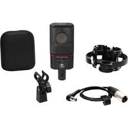 Audio OC818 black studio microphone