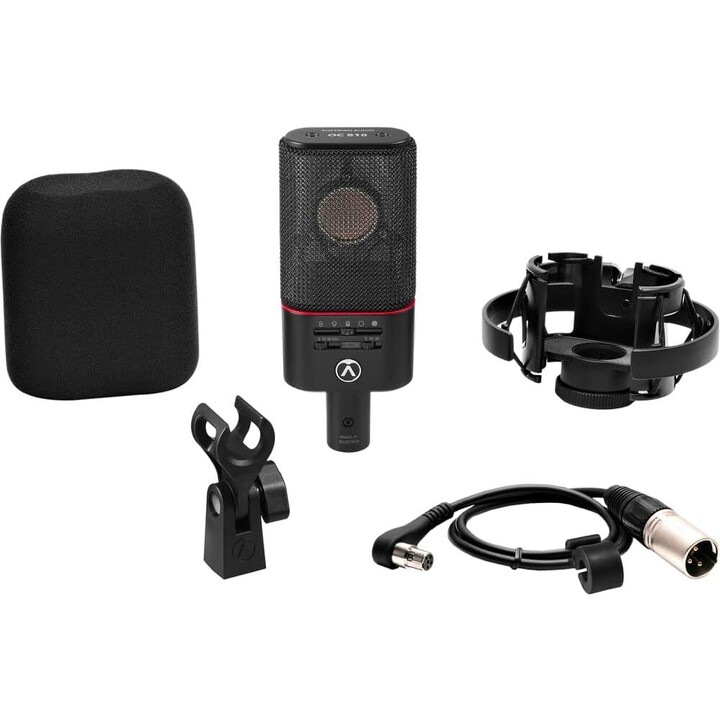 Audio OC818 Studio Set Black Microphone