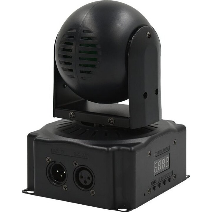 LIGHT4ME NN 408 MINI WASH LED moving head black