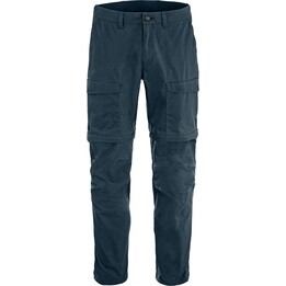 Fjällräven Abisko Hybrid Trail Trs Wanderhose mit abnehmbarem Reißverschluss – Marineblau, Größe: L
