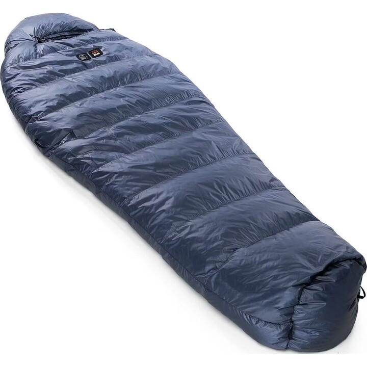 Saco de dormir de penas Małachowski Traveller 650 M (165-176 cm) - Azul-marinho