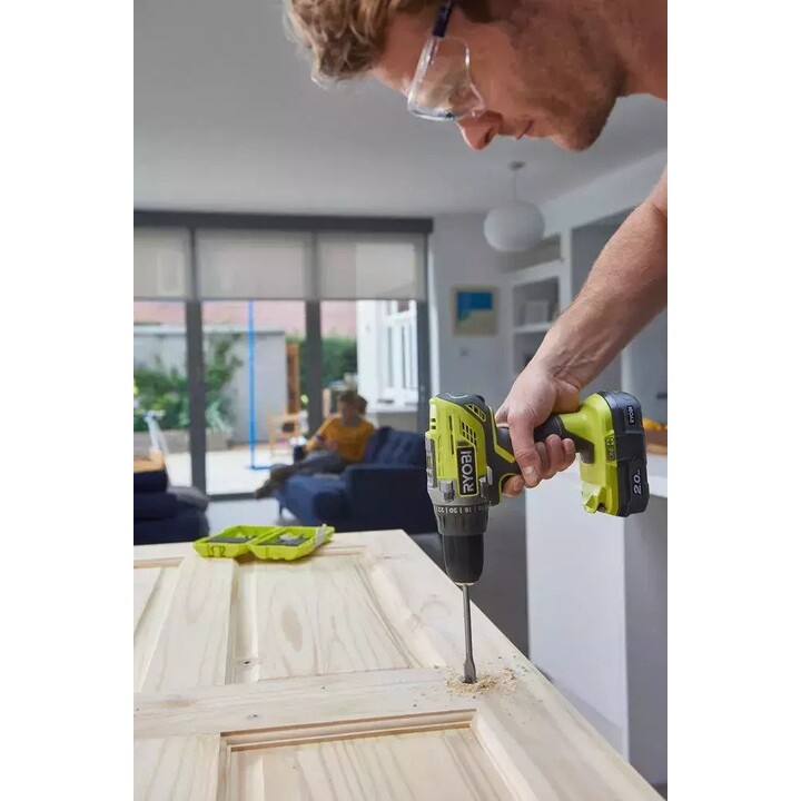 Ryobi R18DD3-220S 18V 2.0 Ah Li-ion Cordless Drill/Driver
