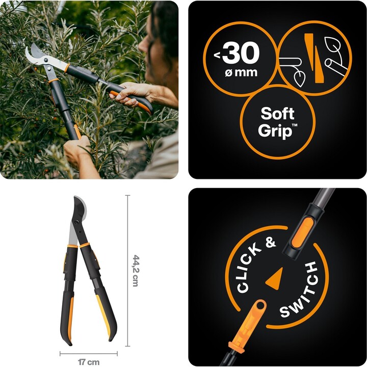 Fiskars OneClick 1082707 ébrancheur bypass