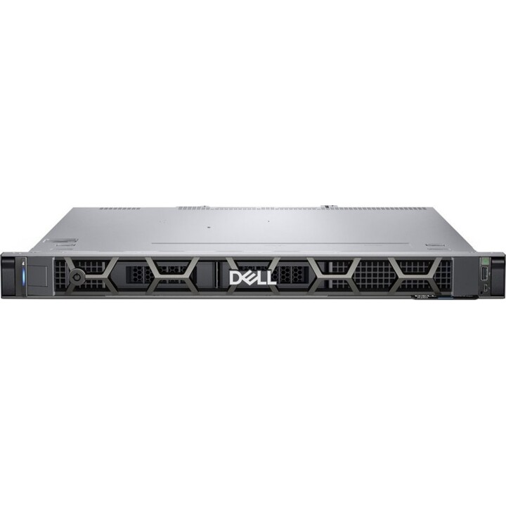 Chassis DELL PE R260, 2 processori Xeon 6 Performance 6315P da 3,5" cablati, 16 GB di RAM, 1 disco rigido SATA da 2 TB