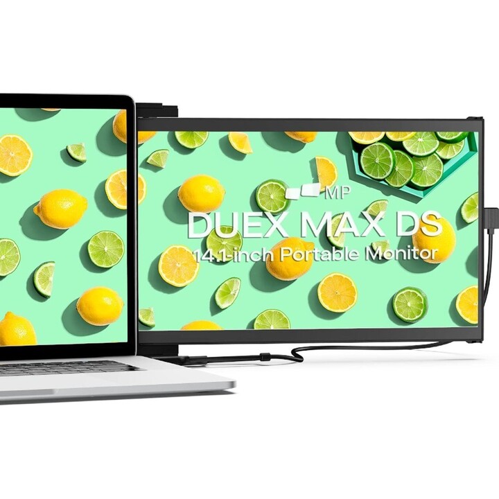 Mobile Pixels Duex Max DS PC display 35.8 cm (14.1") 1920 x 1080 pixels Full HD LCD Black
