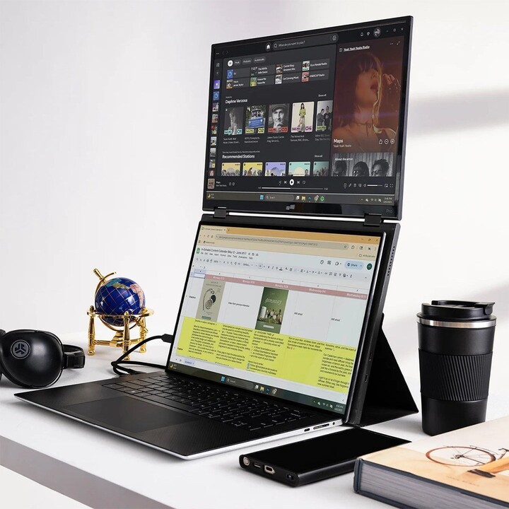 Mobile Pixels Duex Float 2.0 Pro Moniteur portable Noir 40,6 cm (16") 2560 x 1600 pixels