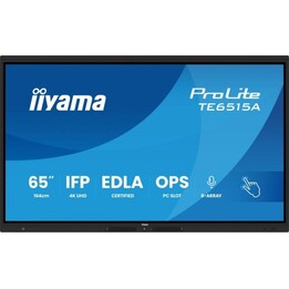 Panel interactivo iiyama ProLite TE6515A-B2AG 65" 4K UHD Android Wi-Fi 6E