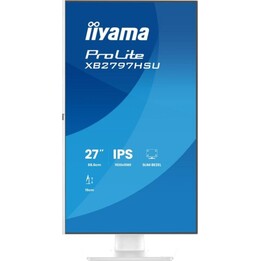 iiyama ProLite XB2797HSU-W1 27-Zoll-Full-HD-IPS-Monitor mit 120 Hz, weiß, höhenverstellbar