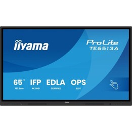 Écran interactif iiyama ProLite TE6513A-B2AG 65 pouces, 4K UHD, Android 14