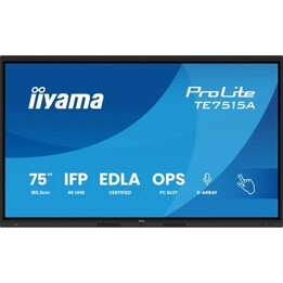 iiyama ProLite TE7515A-B2AG 75" 4K-UHD-Android-Touchscreen