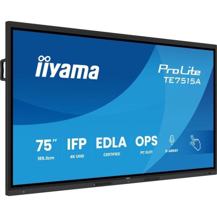 iiyama ProLite TE7515A-B2AG 75" 4K-UHD-Android-Touchscreen