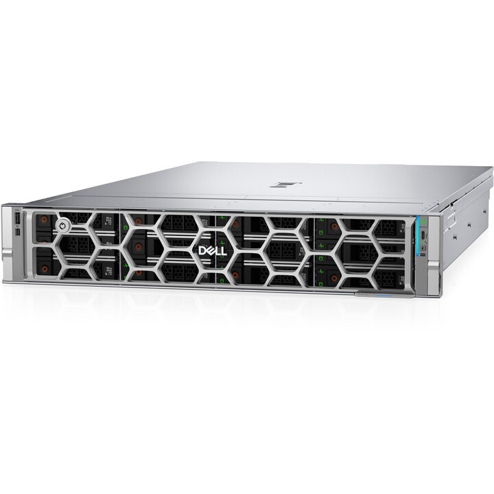 Servidor DELL R570 1,92 TB Bastidor (2U) Intel Xeon 6 6517P 3,2 GHz 32 GB DDR5-SDRAM 1100 W