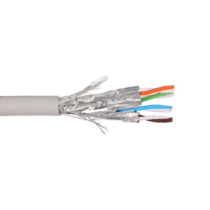 Câble réseau Extralink Cat7 SFTP (s/ftp) intérieur | Paire torsadée | 25 m