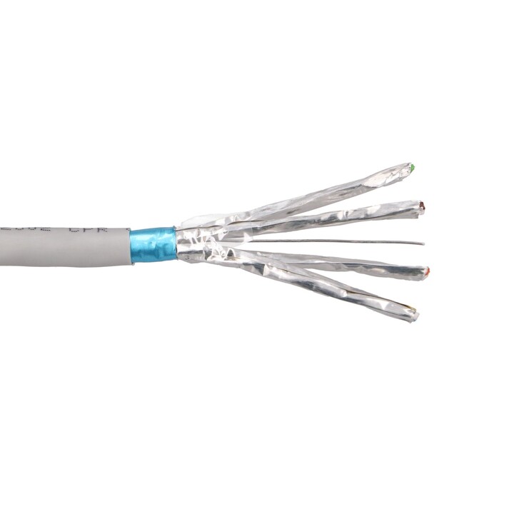 Cavo di rete Extralink Cat6a Fftp (f/ftp) per interni | a doppino intrecciato | 50 m