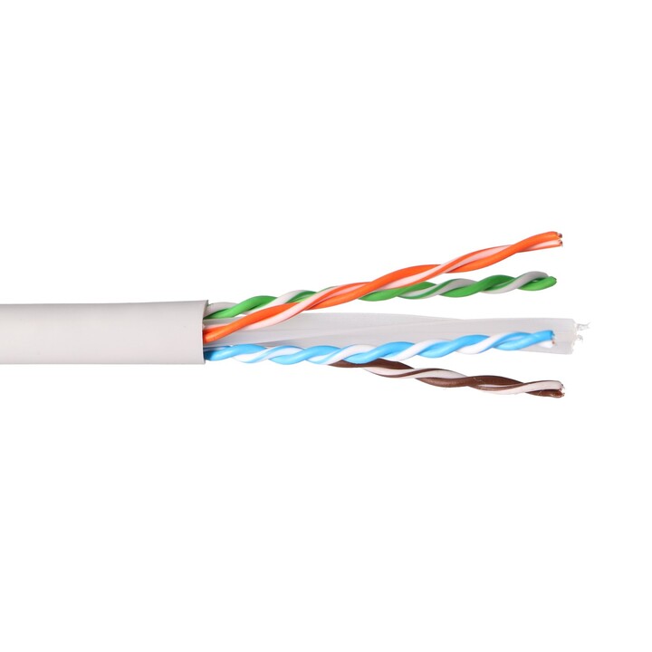 Extralink Cat6a UTP (u/utp) Indoor | Twisted-Pair-Netzwerkkabel | 50 m
