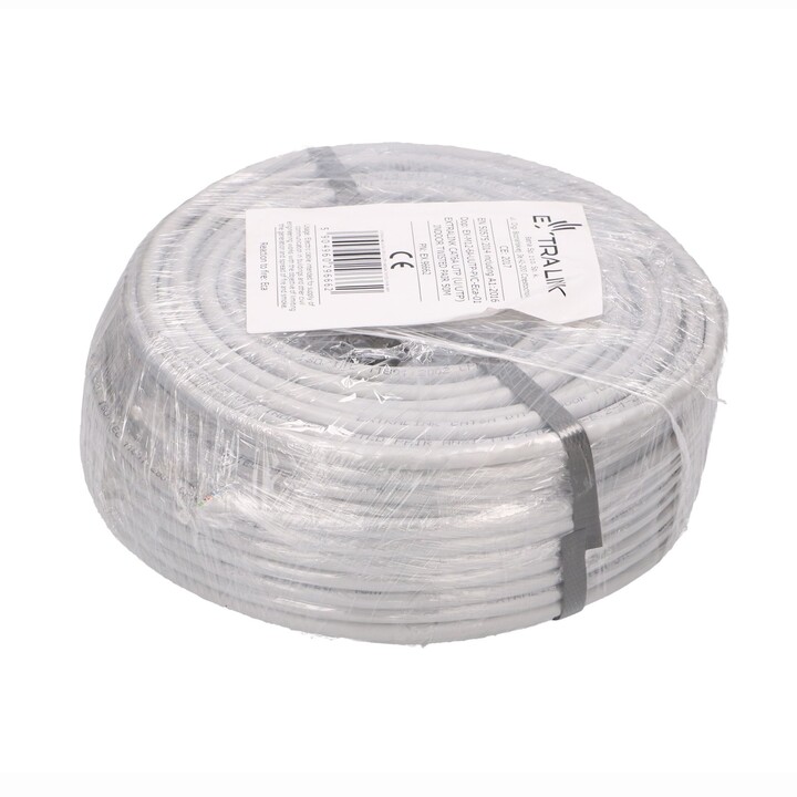 Extralink Cat6a UTP (u/utp) Indoor | Twisted Pair Network Cable | 50m