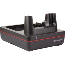 Base de carga y comunicación USB Honeywell CT40 para un dispositivo y una batería de repuesto, color negro