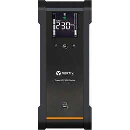 Vertiv PowerUPS 200 Line Interactive 1000 VA 625 W UPS a torre, nero