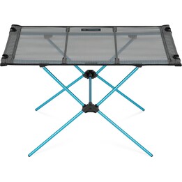 Mesa de camping ultraligera Helinox Table Zero LT GhostGrid, color cian