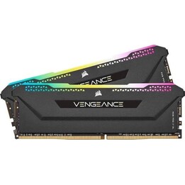 Corsair Vengeance RGB Pro SL 16 GB (2 × 8 GB) DDR4 3200 MHz CL16 Arbeitsspeicherset, schwarz