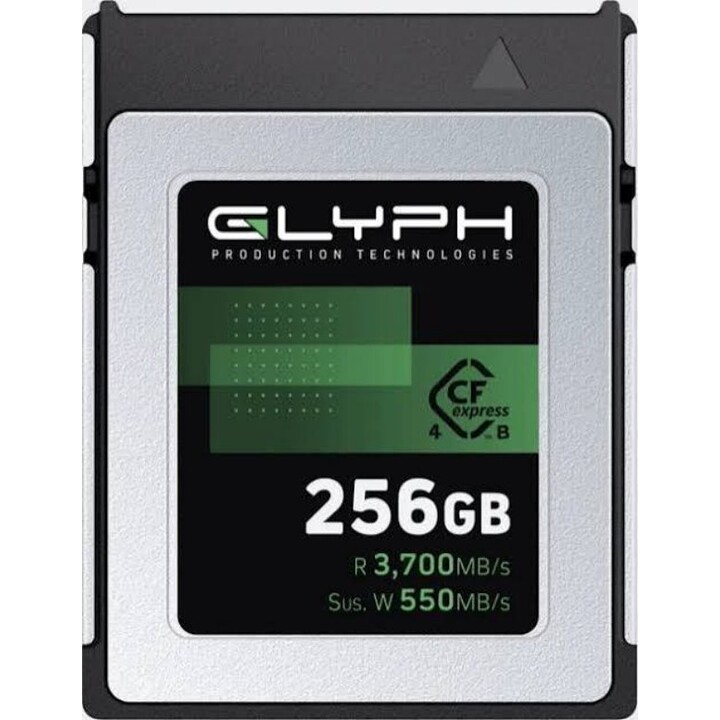 Glyph Capture+ CFexpress Type B 4.0 Memory Card 256GB