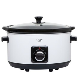 Adler AD 6413W Mijoteuse 5,8 l Blanc