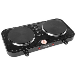 Blow 44-044# cuisinière électrique à 2 brûleurs noire 2000 W