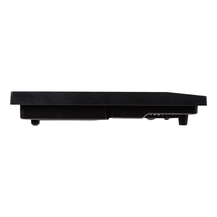 Induction hob, adjustable two-burner hob, 2000W + 2000W power.