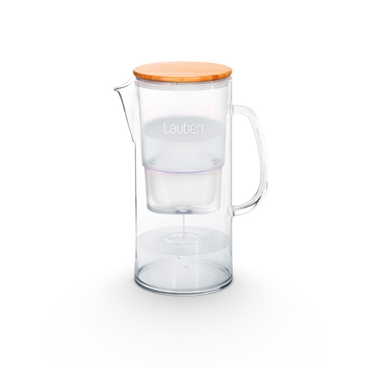 Lauben Glass Water Filter Jug 32GW Wasserfilterkanne