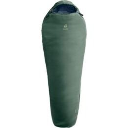 Saco de dormir sintético Deuter Orbit 0C/32F de 185 cm, color hiedra/tinta