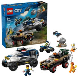 LEGO CITY 60449 Course-poursuite en 4x4 avec la police
