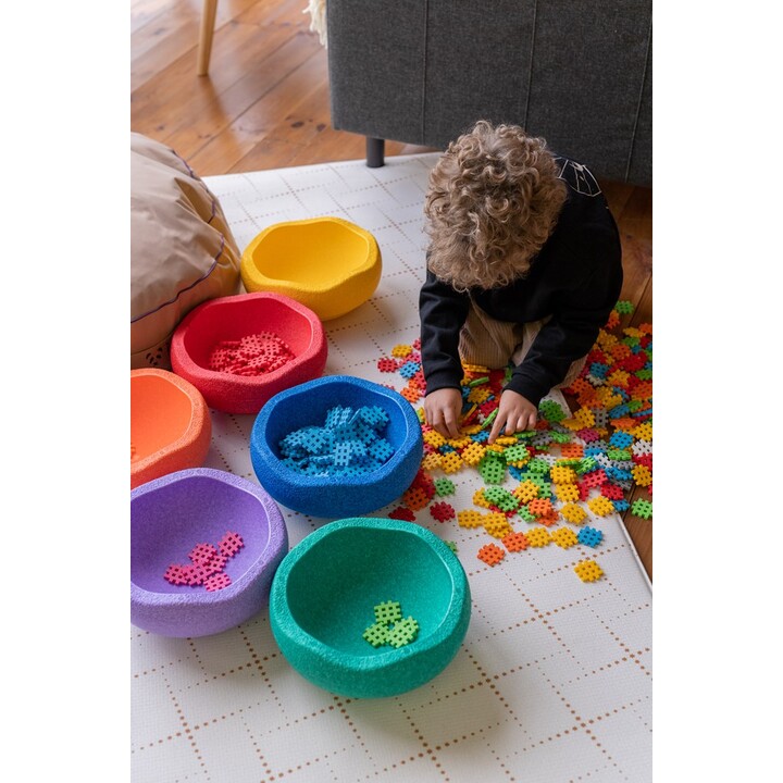 MARIOINEX Mini Waffle Blocks, 300 unità