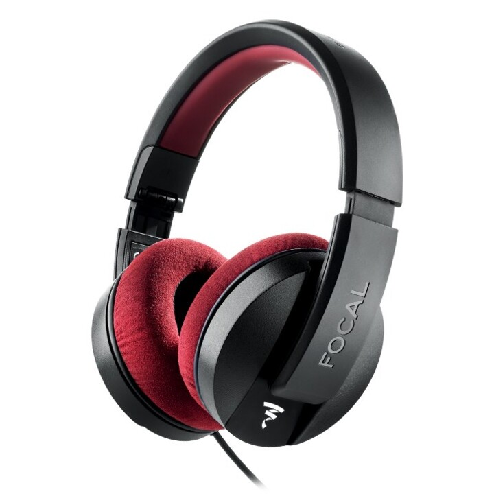 Focal Listen Professional - Studio Headphones (Red and Black)