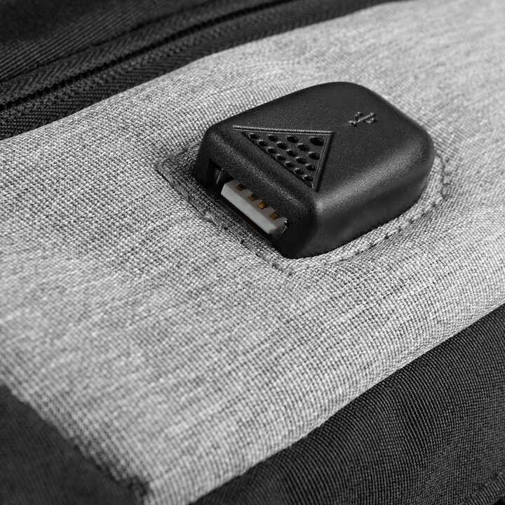 Modecom SMART 15 Rucksack Schwarz/Grau Polyester
