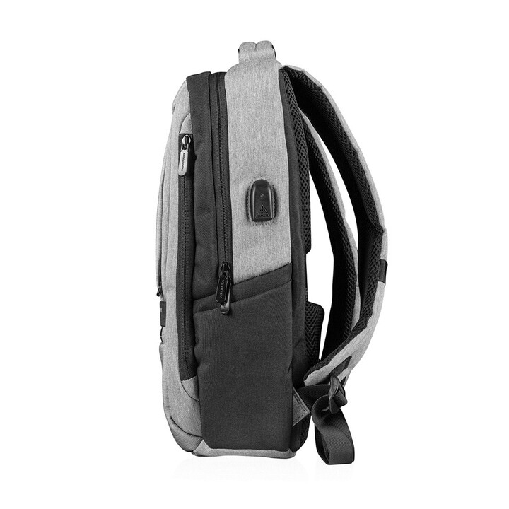 Modecom SMART 15 Rucksack Schwarz/Grau Polyester