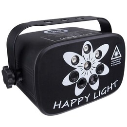 Light4Me Party Light 1 - LED-Effekt, Disco-Beleuchtung, UV-Laser