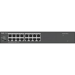 Ruijie RG-ES116G-L 16-port unmanaged Gigabit switch, metal casing, black