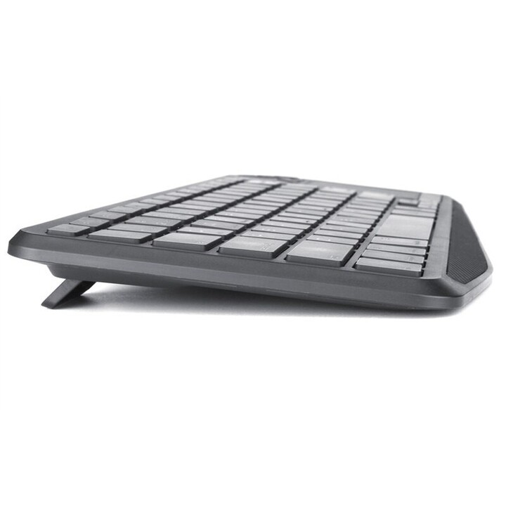 Techly ICTB9801TB teclado Universal RF Wireless + Bluetooth QWERTY Inglés de EE. UU. UU. negro