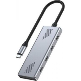 Gembird UHB-CM-U310-C4-01 4-Port 10Gbps USB-C 3.2 Gen 2 Hub