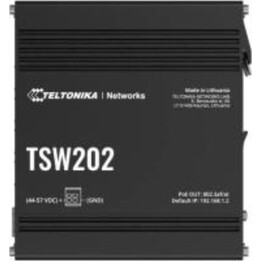 Teltonika TSW202 Conmutador Gestionado L2 Gigabit Ethernet (10/100/1000) Energía sobre Ethernet (PoE)