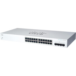 Commutateur Cisco Business Intelligent CBS220-24T-4X | 24 ports GE | 4 ports SFP+ 10G