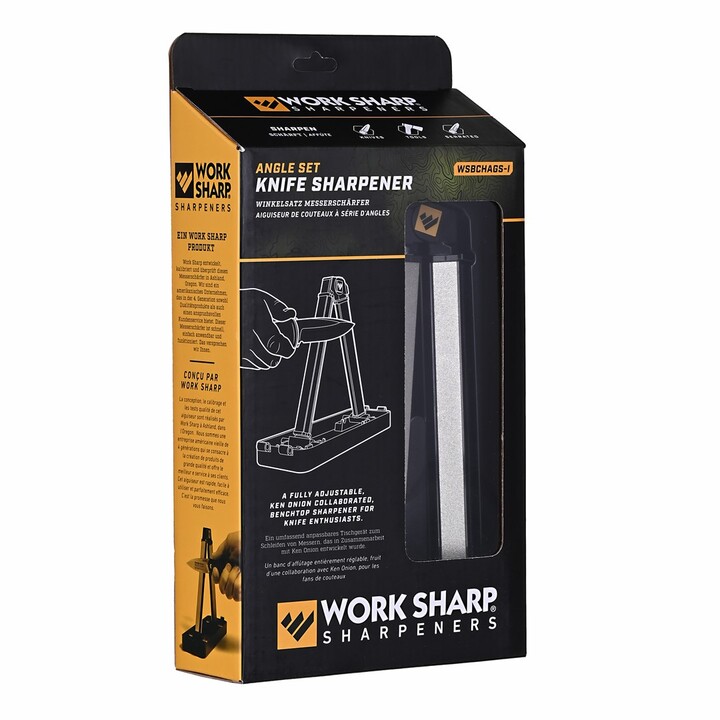 KNIFE SHARPENER WORK SET SHARPENING ANGLE
