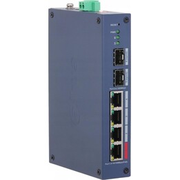 Commutateur PoE industriel Dahua CHS4206-4ET-90 avec 4 ports SFP