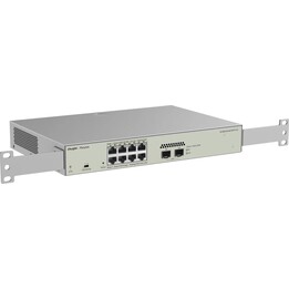 Switch Ruijie Networks RG-NBS3100-8GT2SFP-P-V2 - Gigabit Ethernet - 8 portas PoE+ - 2 SFP - Gerido