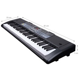 Organo a tastiera MQ 6136L con microfono per bambini