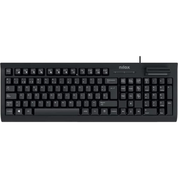 Nilox-Tastatur mit DNI-e und Smartcard-Lesegerät – spanisches Layout NXKIRE0001