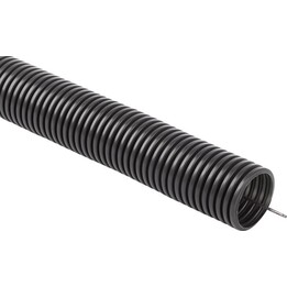 Tubo flexível corrugado para instalação, em PVC, resistente a raios UV, 320N com controle remoto, 32/26, 50m